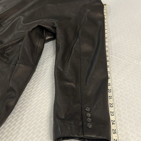 Couture by J. Park Lamb Leather Black Men’s Jacket. Excellent condition XL - Picture 15 of 16
